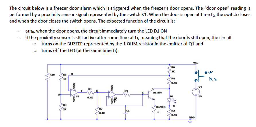 How To Log When A Freezer's Door Is Left Open And Trigger An Alarm?