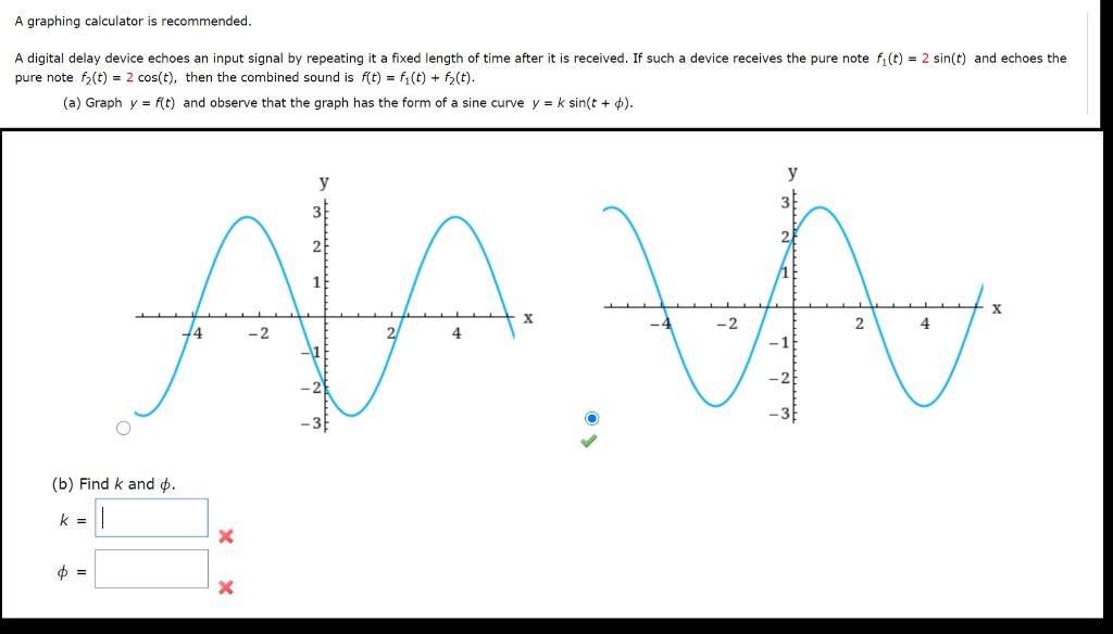Solved A graphing calculator is A digital delay