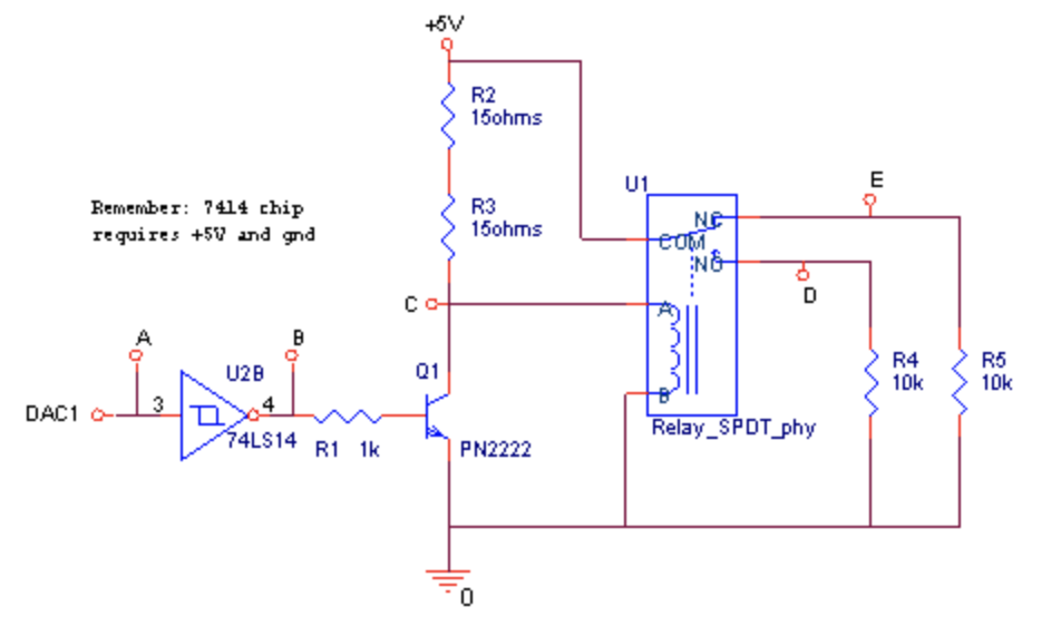 Solved If the input voltage at point A equals 0 volts, then | Chegg.com