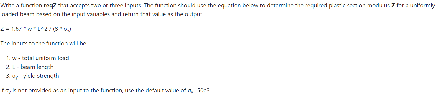 Solved Write a function reqZ that accepts two or three | Chegg.com