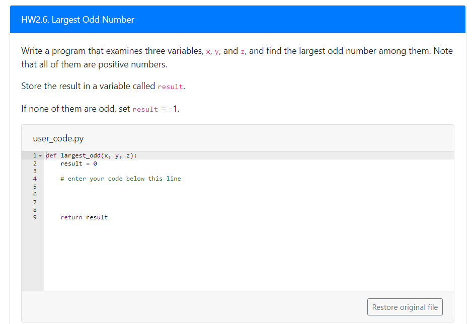 solved-hw2-6-largest-odd-number-write-a-program-that-chegg