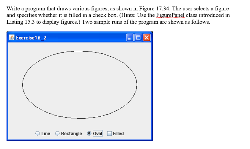 Solved Write A Program That Draws Various Figures, As Shown | Chegg.com