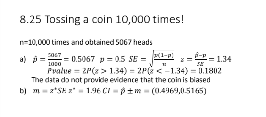 Solved Refer to Exercise 8.25 a detailed solution was Chegg