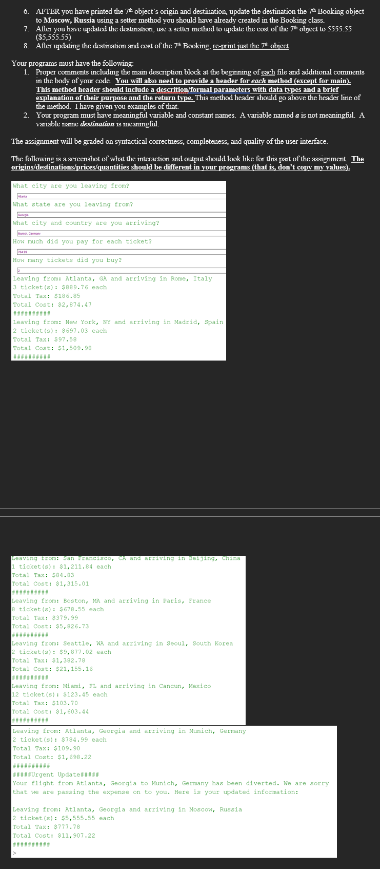 Solved Need this in Java please. Without the use of | Chegg.com