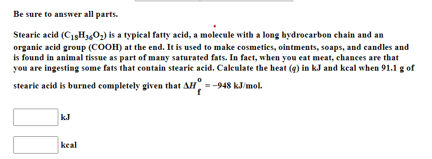 Stearic Acid - Organic