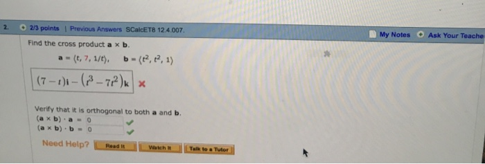 Solved 193 is incorrect and i dont know why for the first, | Chegg.com