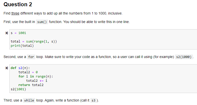 Solved Find three different ways to add up all the numbers | Chegg.com