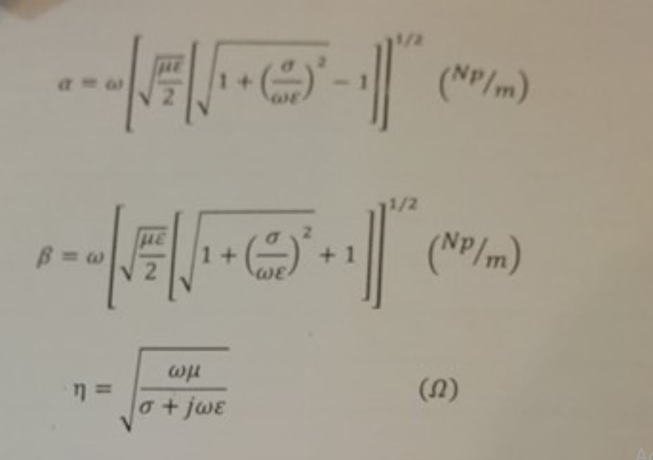 Solved derive the following general equation of attenuation