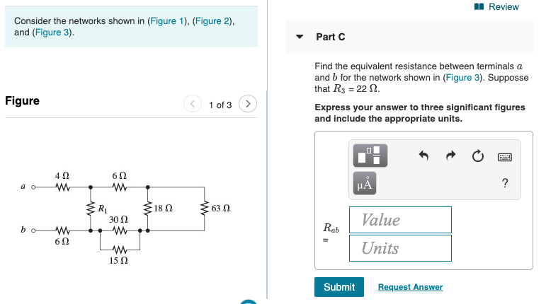 Solved 1 Review Part B Consider The Networks Shown In | Chegg.com