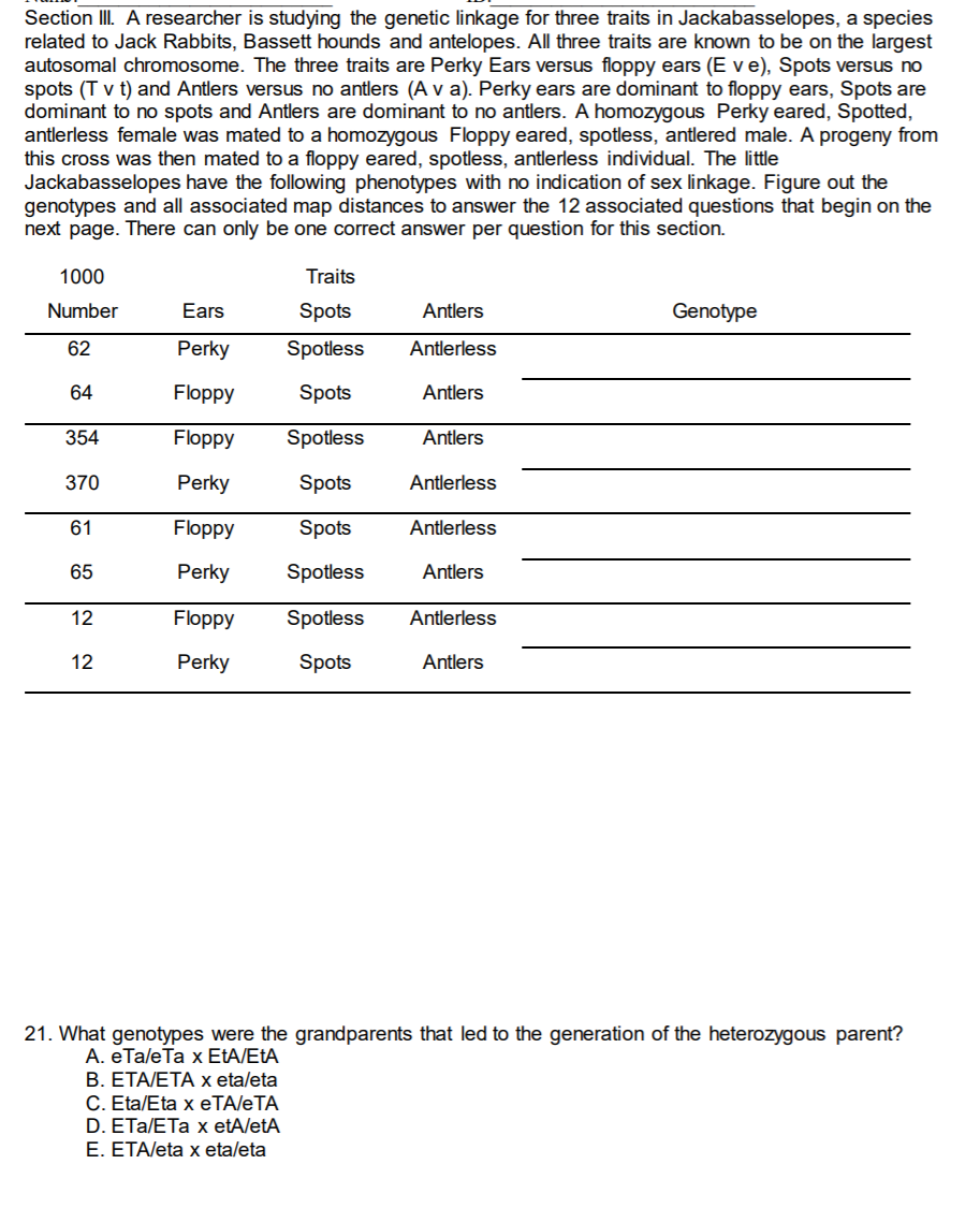 Solved Please help me solve parts 21-32, as they relate to | Chegg.com