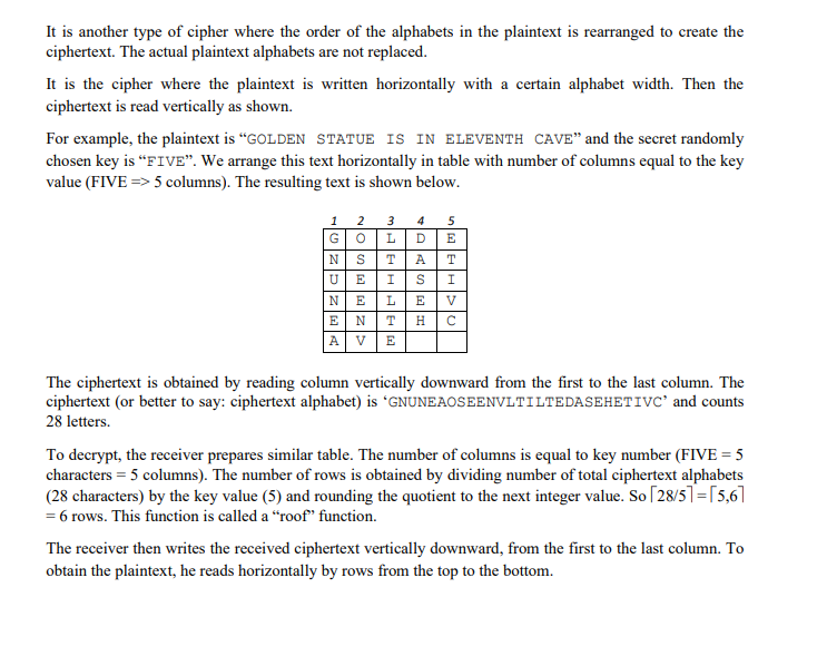 Solved Homework 3 Encryption/decryption With Playfair, | Chegg.com