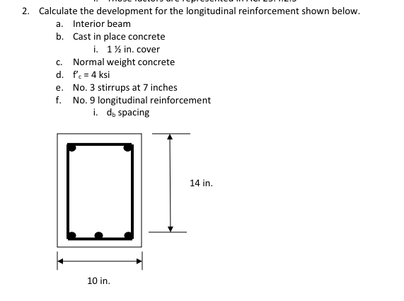 Solved 2. Calculate the development for the longitudinal | Chegg.com