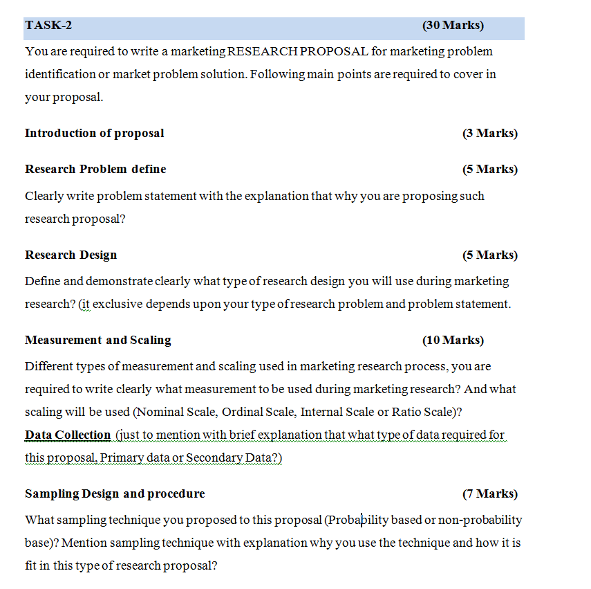 Solved TASK 2 30 Marks You Are Required To Write A Chegg