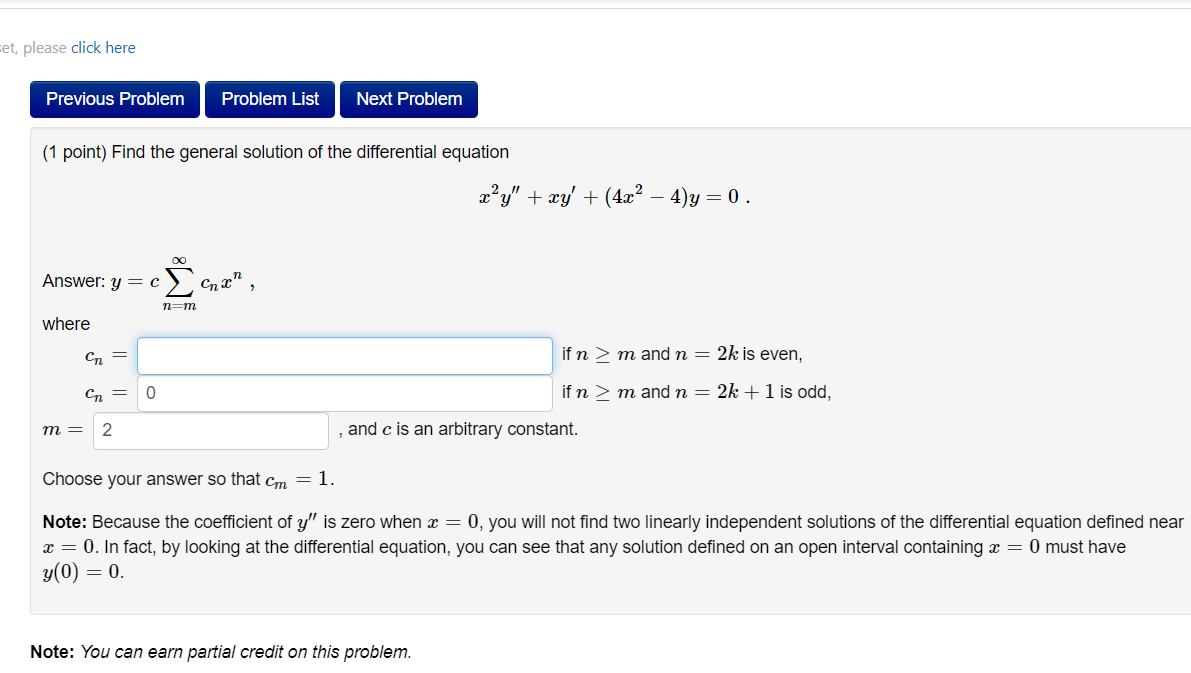 Solved Find The General Solution Of The Differential