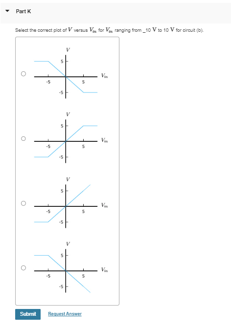 Solved Find the values of I and V for the circuits shown in | Chegg.com