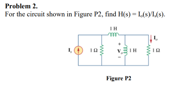 Solved Problem 2. For The Circuit Shown In Figure P2, Find | Chegg.com