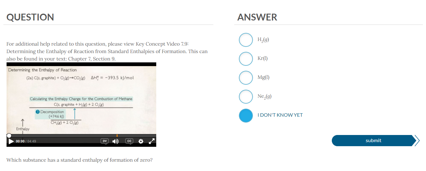 Solved QUESTION ANSWER H (9) For additional help related to | Chegg.com