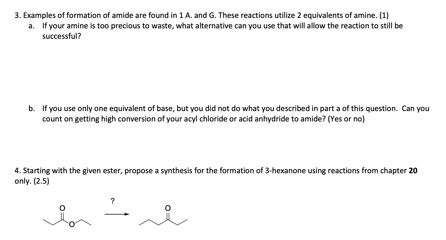 conversion reaction examples
