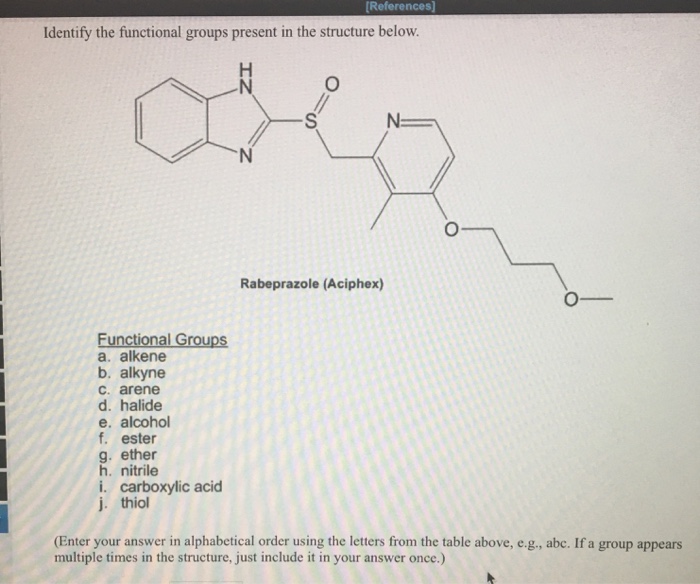 Solved Identify The Functional Groups Present In The 2659