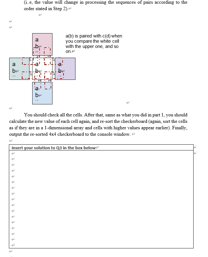 Solved 3. Play board game[30%, bonus+20%] Alice, Bruce, Cole | Chegg.com