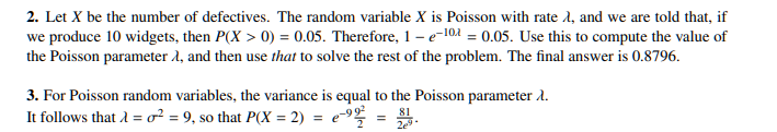 Solved a 2. A widget assembly line has a 5% chance of | Chegg.com