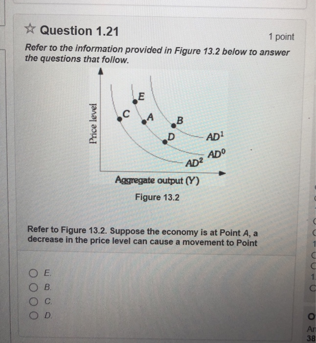 Solved Question 1.20 1 point Refer to the information | Chegg.com