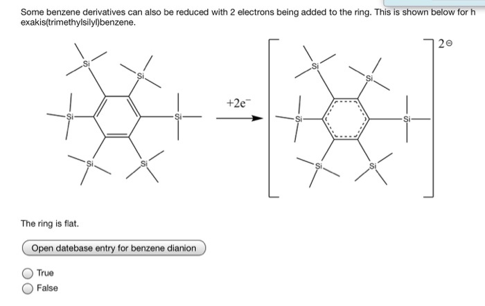 Solved Some Benzene Derivative Can Also Be Reduced With 2 Chegg