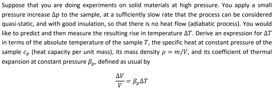 Solved Suppose that you are doing experiments on solid | Chegg.com