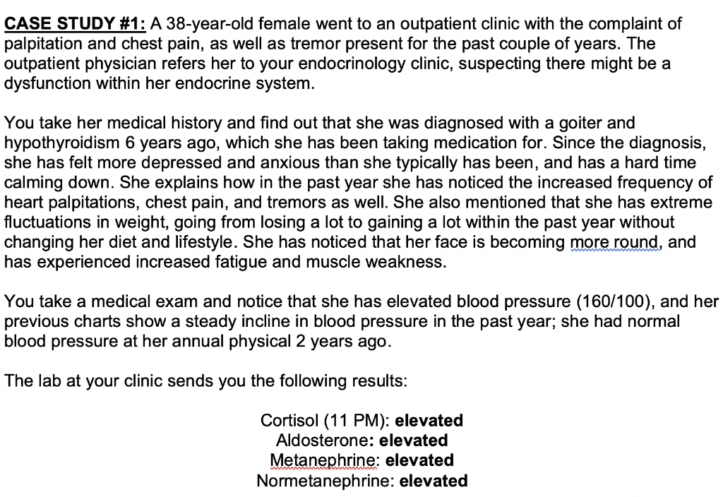 Solved Coagulation Case Studies Case #1 Patient: A 39 year