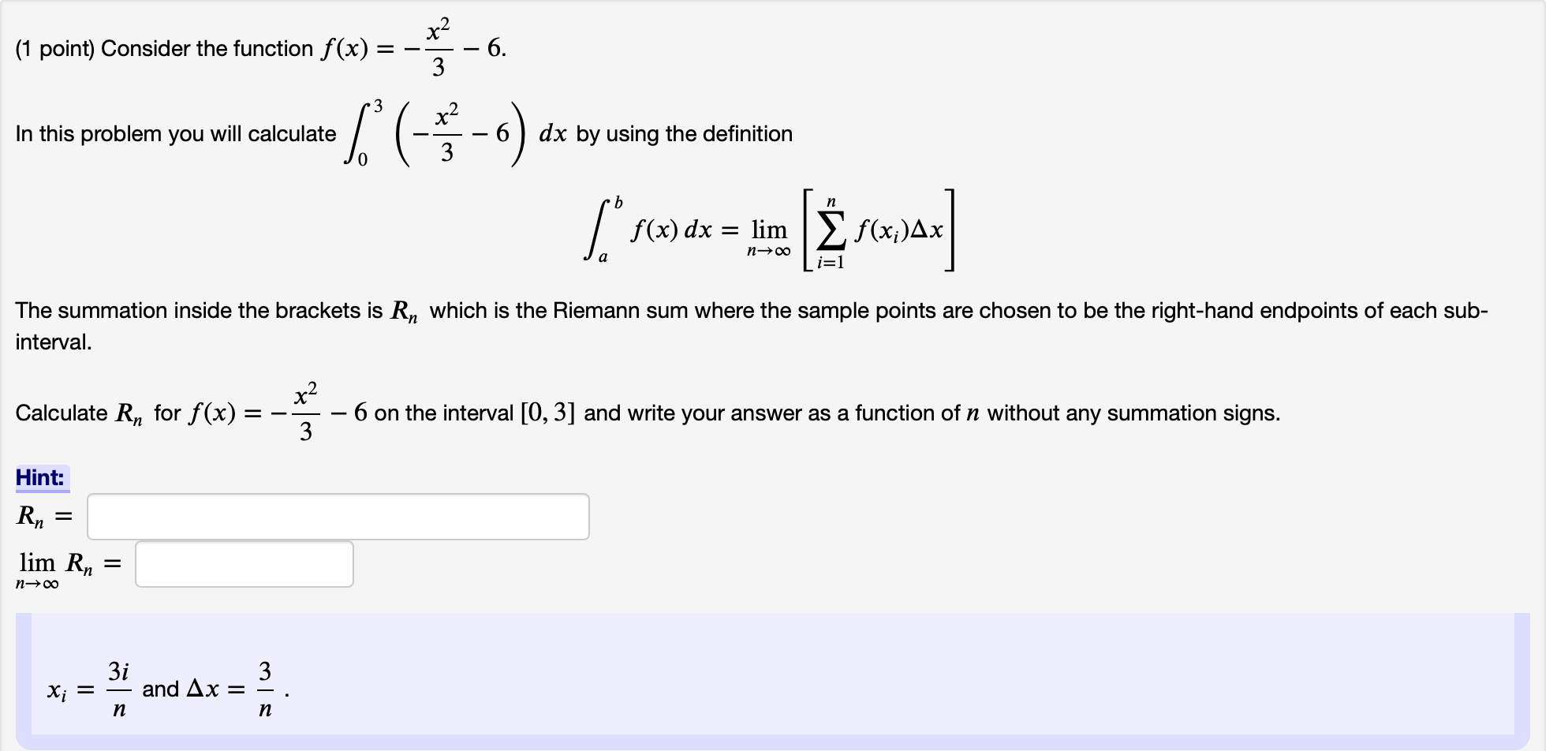 Solved Consider the funct - 6 (1 point consider the function | Chegg.com
