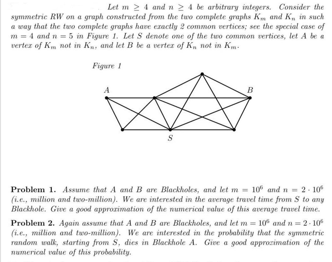 Let M > 4 And N > 4 Be Arbitrary Integers. Consider | Chegg.com