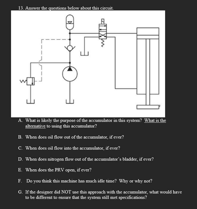 Solved 13. Answer the questions below about this circuit.A. | Chegg.com