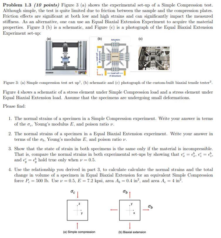 Problem 1.3 (10 points) Figure 3 (a) shows the | Chegg.com