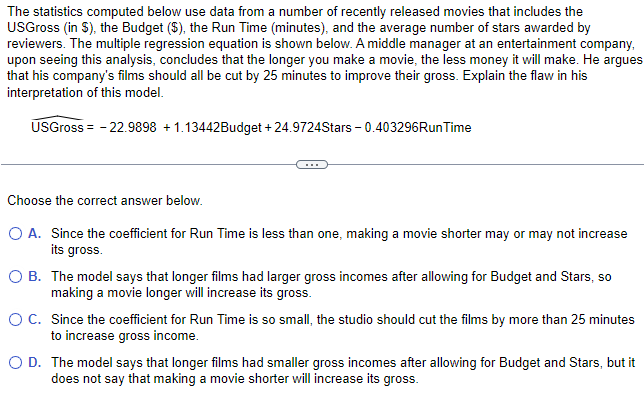 Solved The Statistics Computed Below Use Data From A Number | Chegg.com