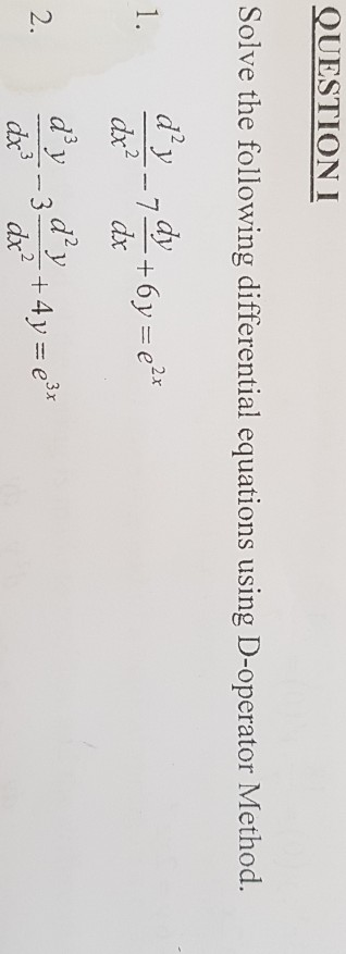 Solved can someone solve this differential equation for me | Chegg.com