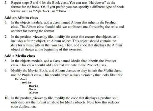 Solved Exercise 15-1 Enhance the Product Viewer program In | Chegg.com