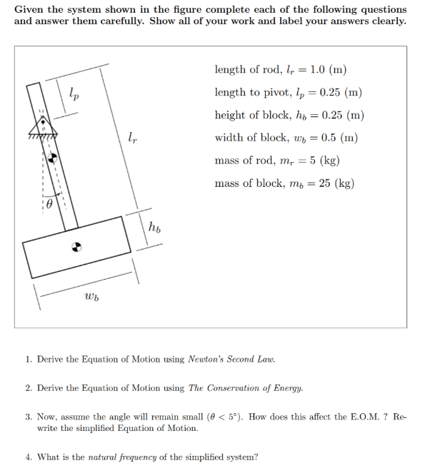 Solved Given the system s of the following questions in the | Chegg.com