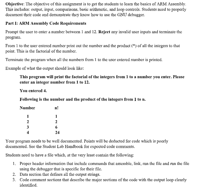 Solved Objective: The objective of this assignment is to get | Chegg.com