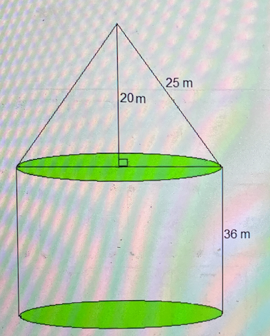 how to find the area of a cylinder base formula