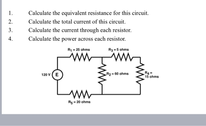 How To Calculate Equivalent Resistance In Series Circuit » Wiring Diagram