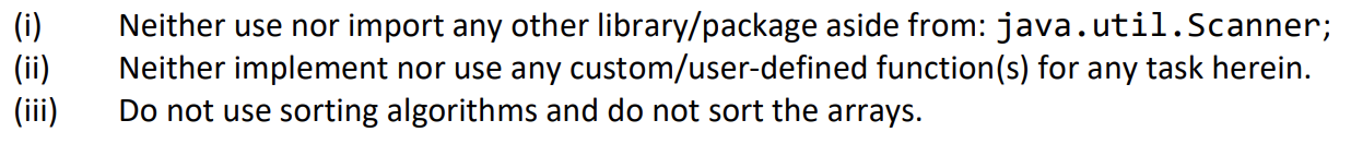 Solved Solve this Java question: | Chegg.com