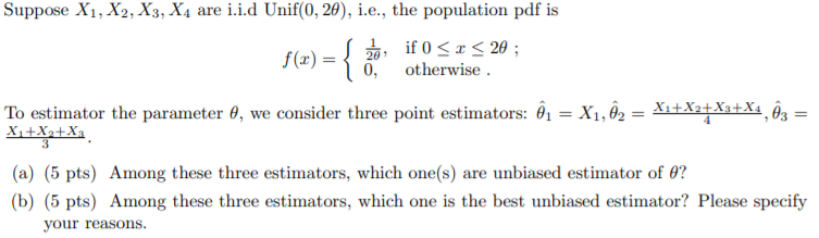 Solved Eta Ihes 5 Suppose X1 X2 X3 X4 Are I I Chegg Com