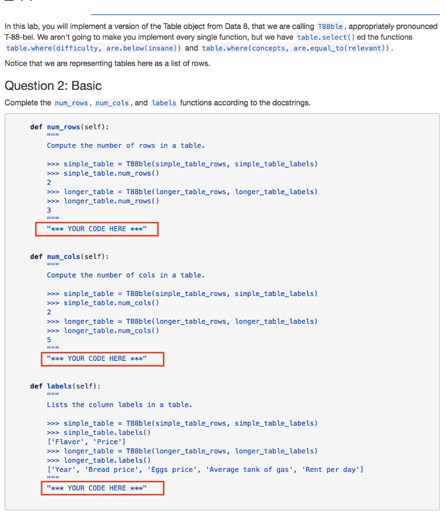 Solved In this lab, you will implement a version of the | Chegg.com