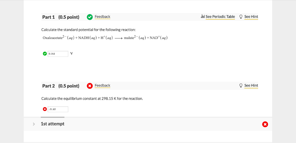 Solved 09 Question ( point) a See page 789 The standard | Chegg.com
