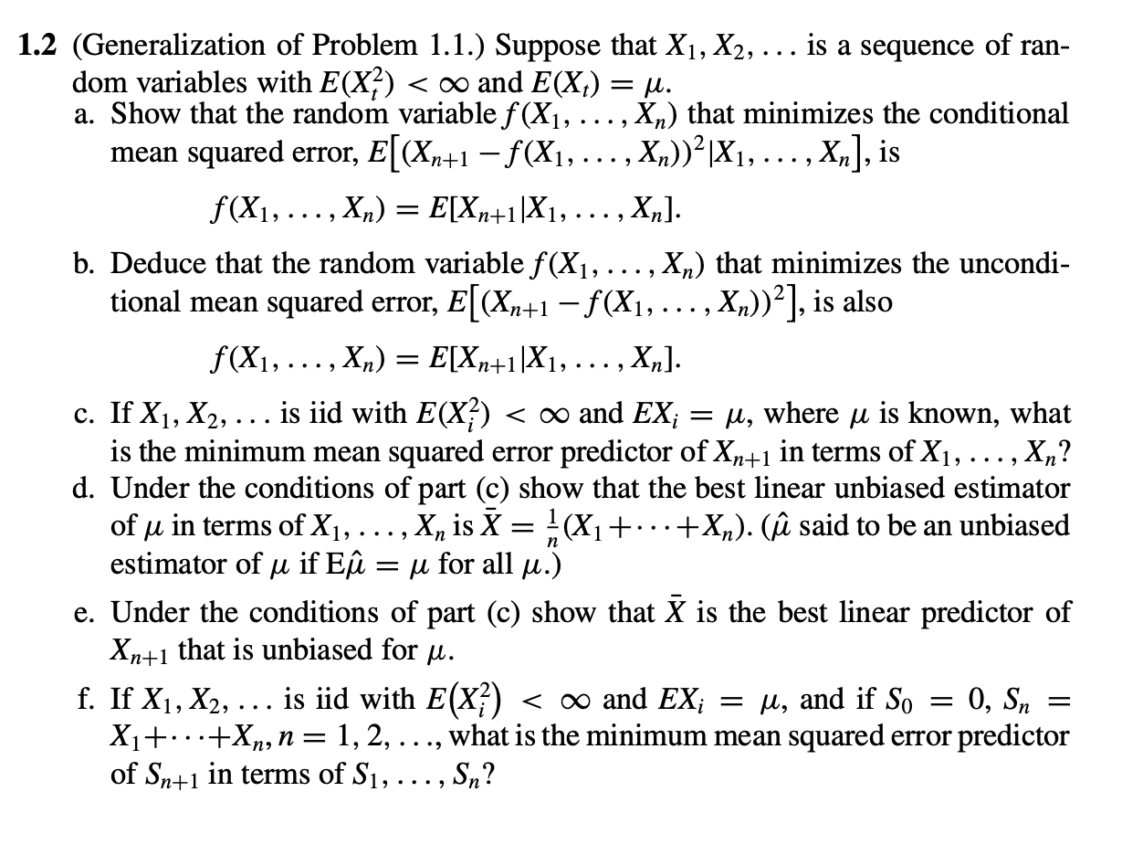 Solved 1 2 Generalization Of Problem 1 1 Suppose That Chegg Com