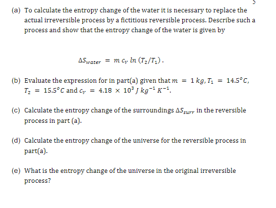 Solved Consider The Irreversible Process Shown Below In | Chegg.com