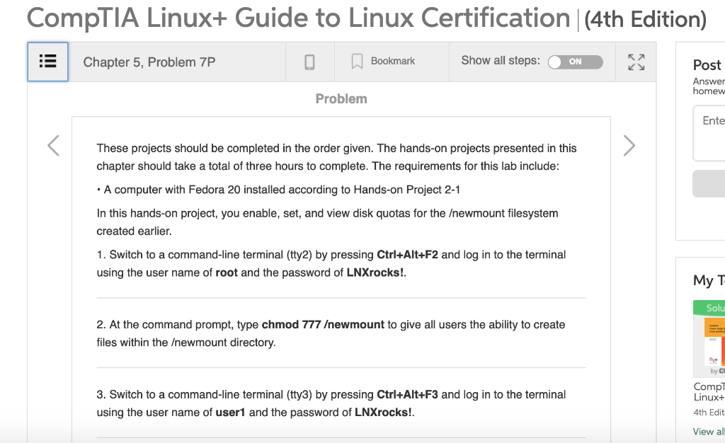 CompTIA Linux+ Guide to Linux Certification |(4th | Chegg.com