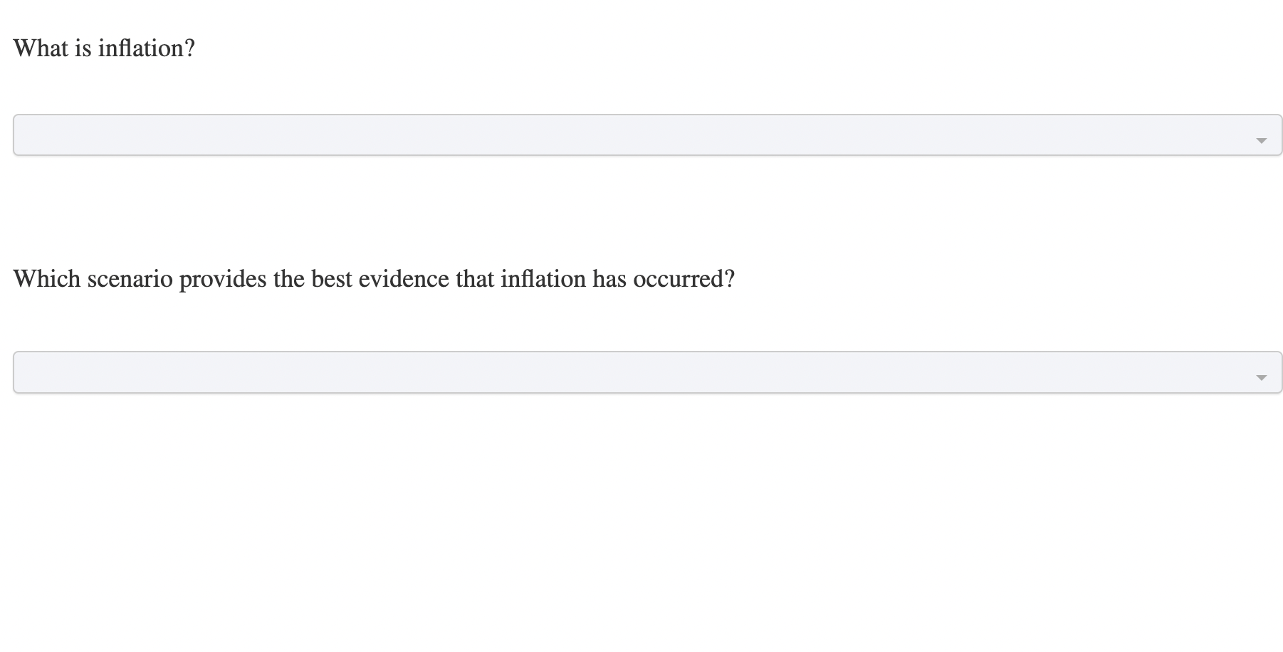 Which Scenario Provides The Best Evidence That Inflation Has Occurred: Best Picks & Buying Guide