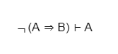 Solved ¬(A⇒B)⊢A | Chegg.com