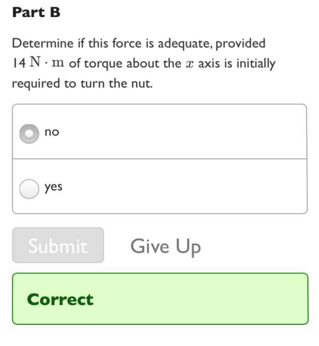 Solved Although part B and C are correct, i would appreciate | Chegg.com